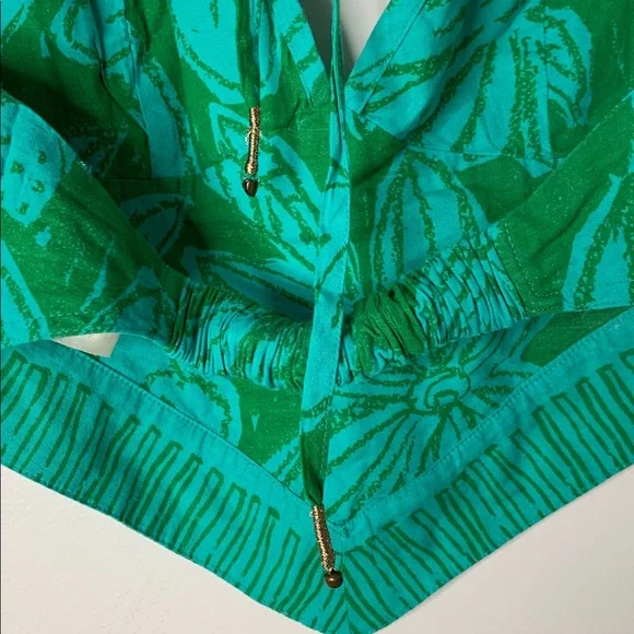 NWOT Free People Copa Cabana SET Tropical Halter top & skirt - Picture 8 of 15